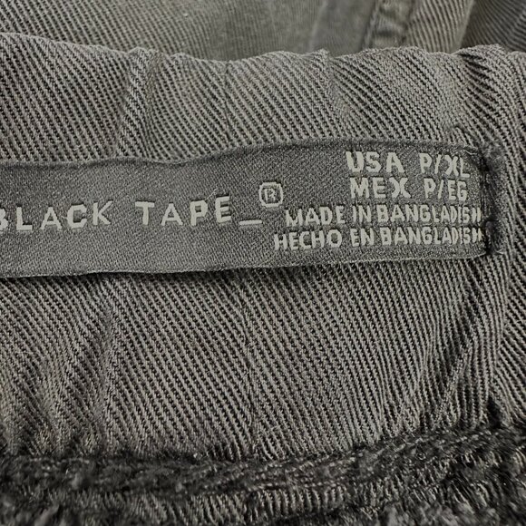 NEW without tags  Black Tape Tencel Joggers Black P/XL Drawstring pockets - Picture 3 of 14